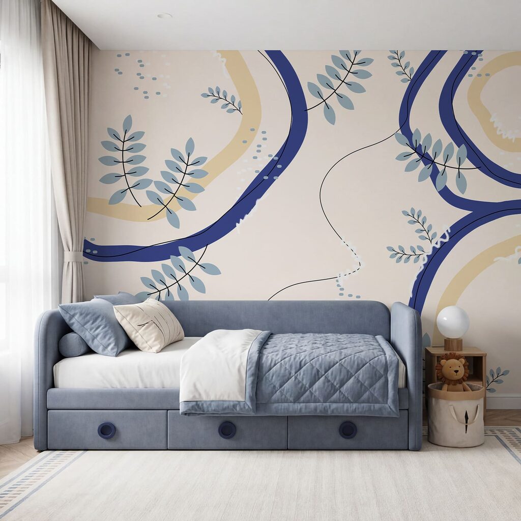 Folhas entre pinceladas — interior 1