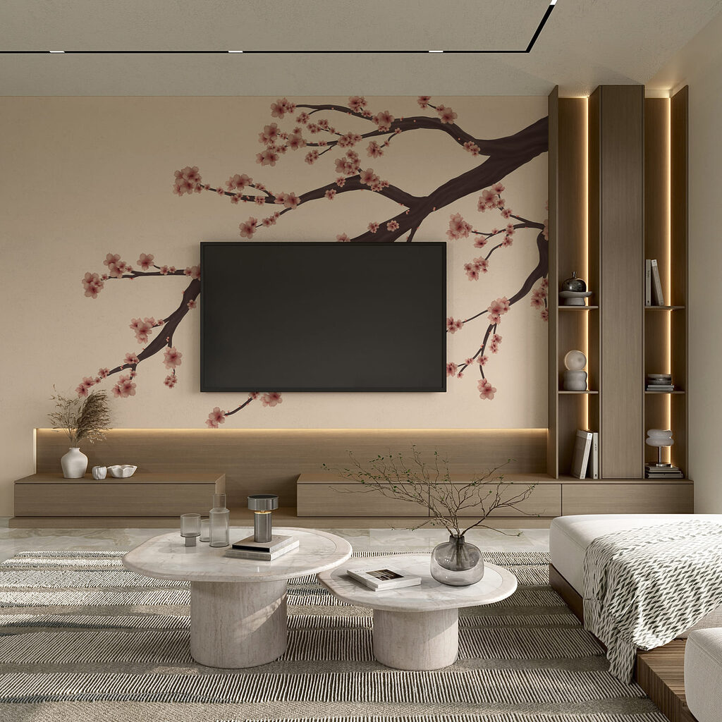 Flores do canto superior — interior 2
