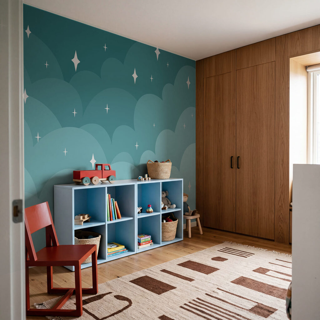 Nuvens e estrelas — interior 2
