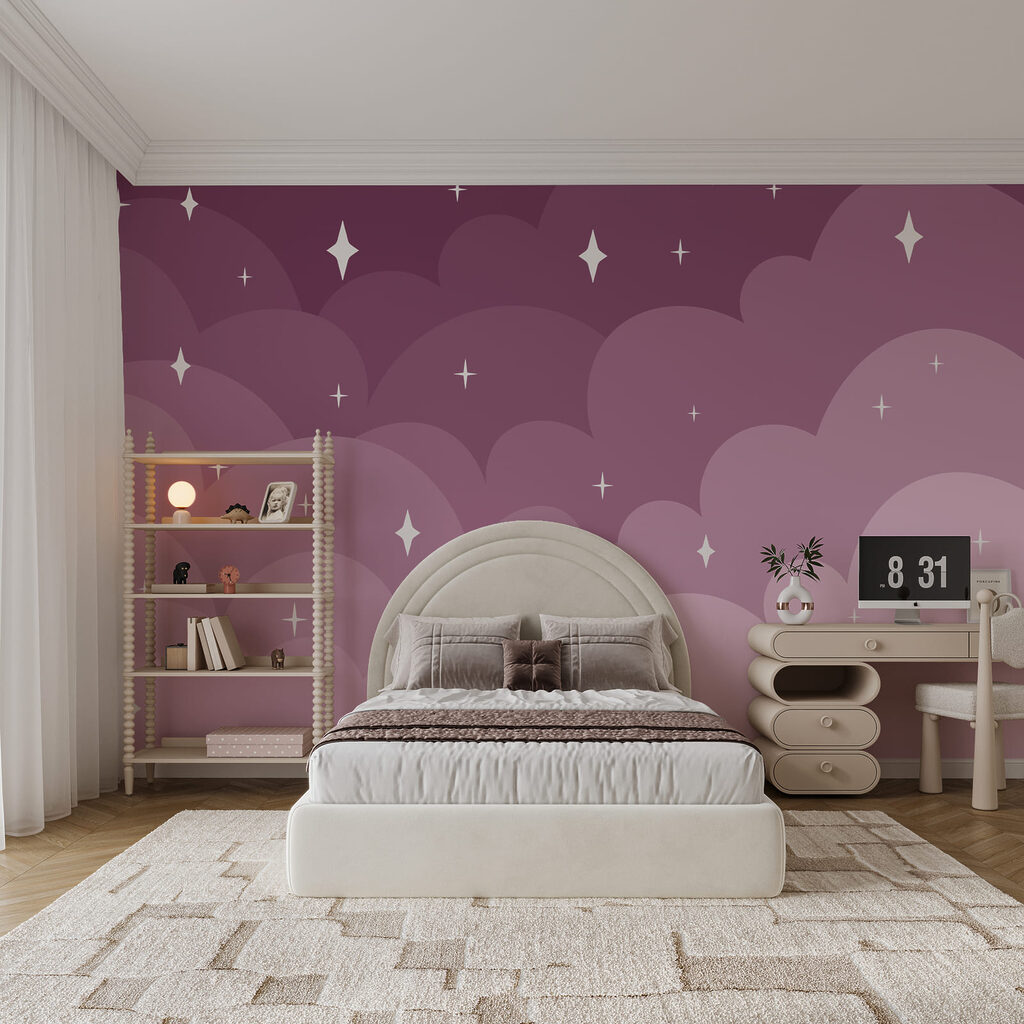 Nuvens e estrelas — interior 1