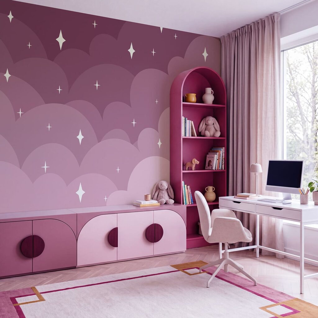 Nuvens e estrelas — interior 2