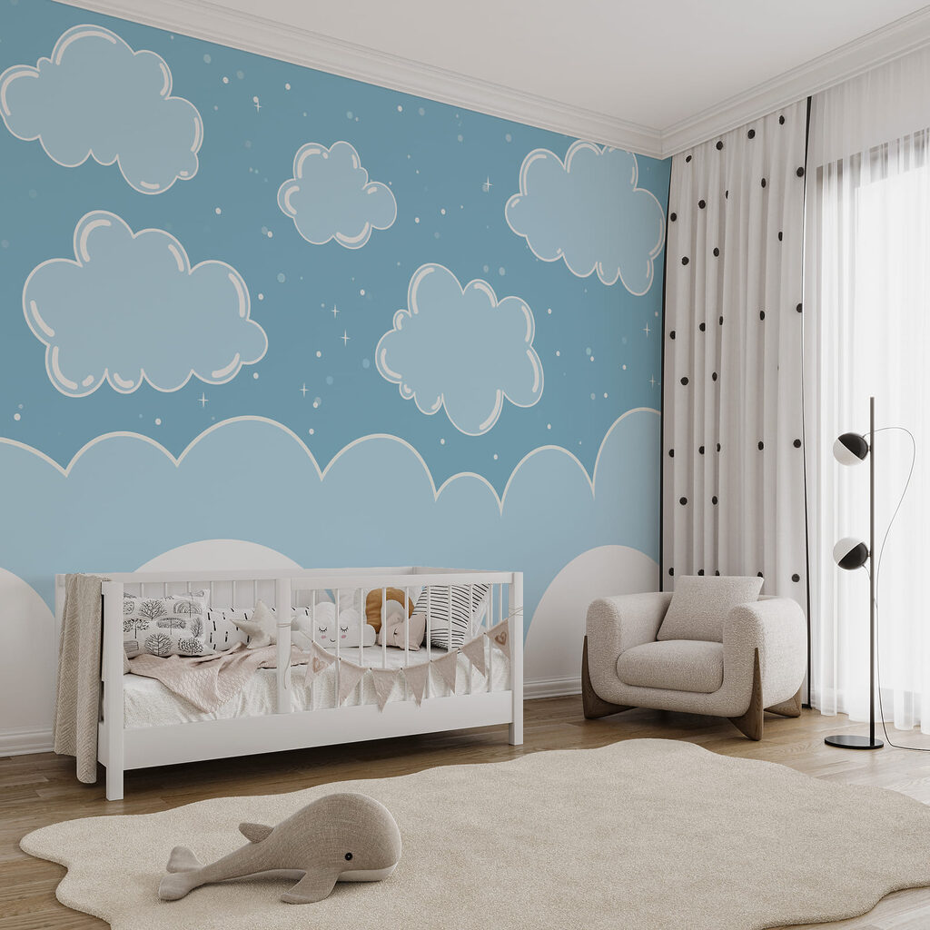 Nuvens sobre a orla — interior 2
