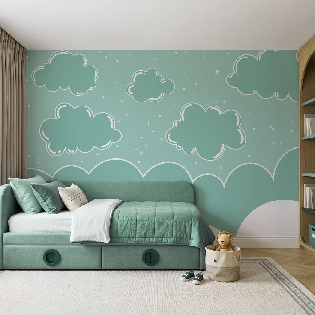 Nuvens sobre a orla — interior 2