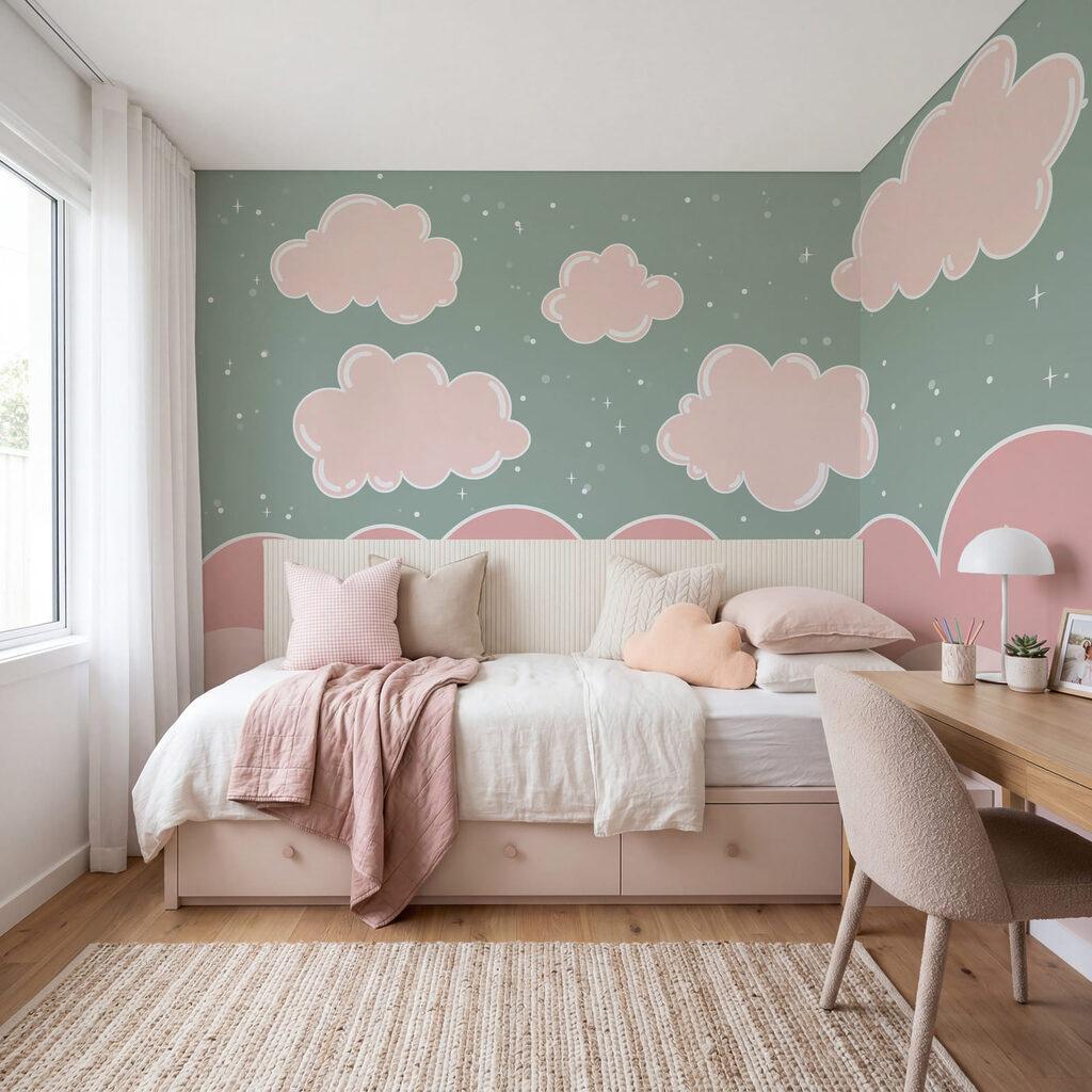 Nuvens sobre a orla — interior 2
