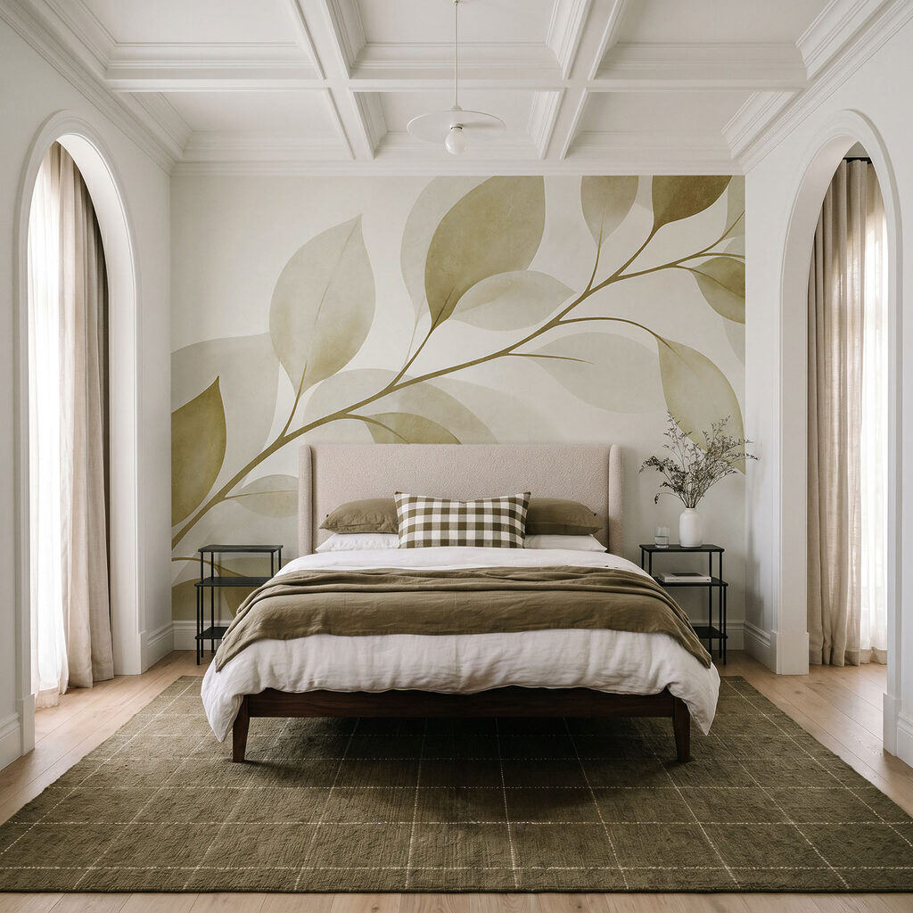 Ramo de folhas largas — interior 1