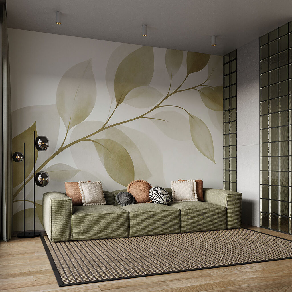 Ramo de folhas largas — interior 2