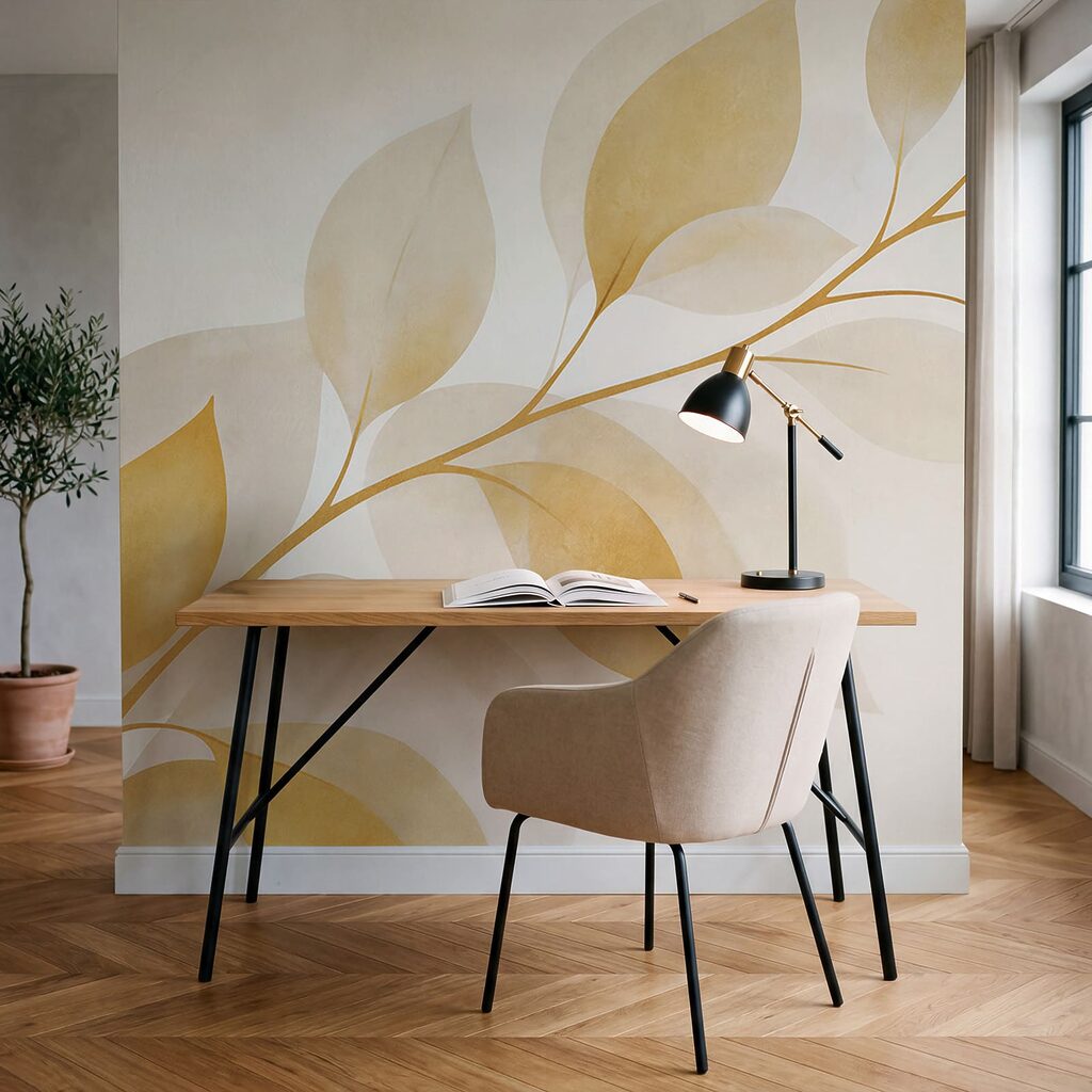 Ramo de folhas largas — interior 2