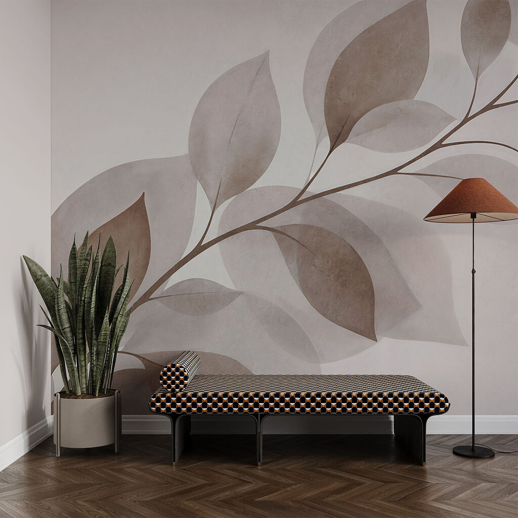 Ramo de folhas largas — interior 2