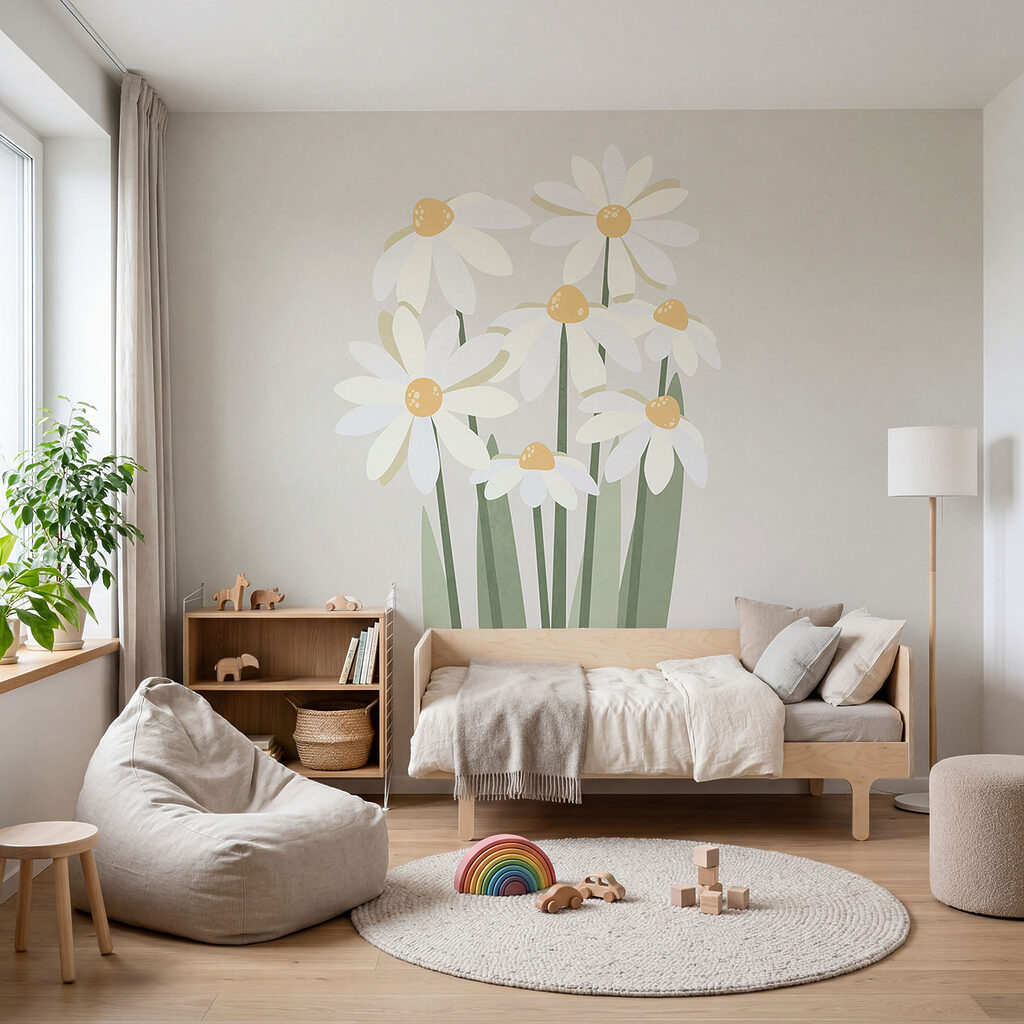 Margaridas em hastes longas — interior 2