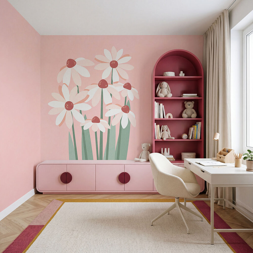Margaridas em hastes longas — interior 2