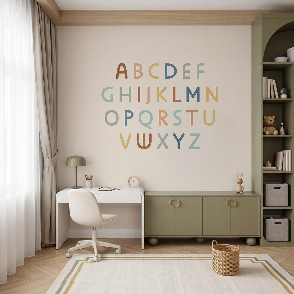 Alfabeto colorido — interior 1