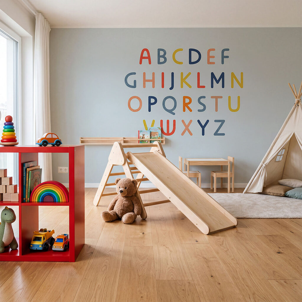 Alfabeto colorido — interior 1