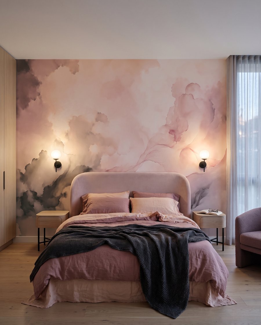 Nuvens de aguarela — interior 2