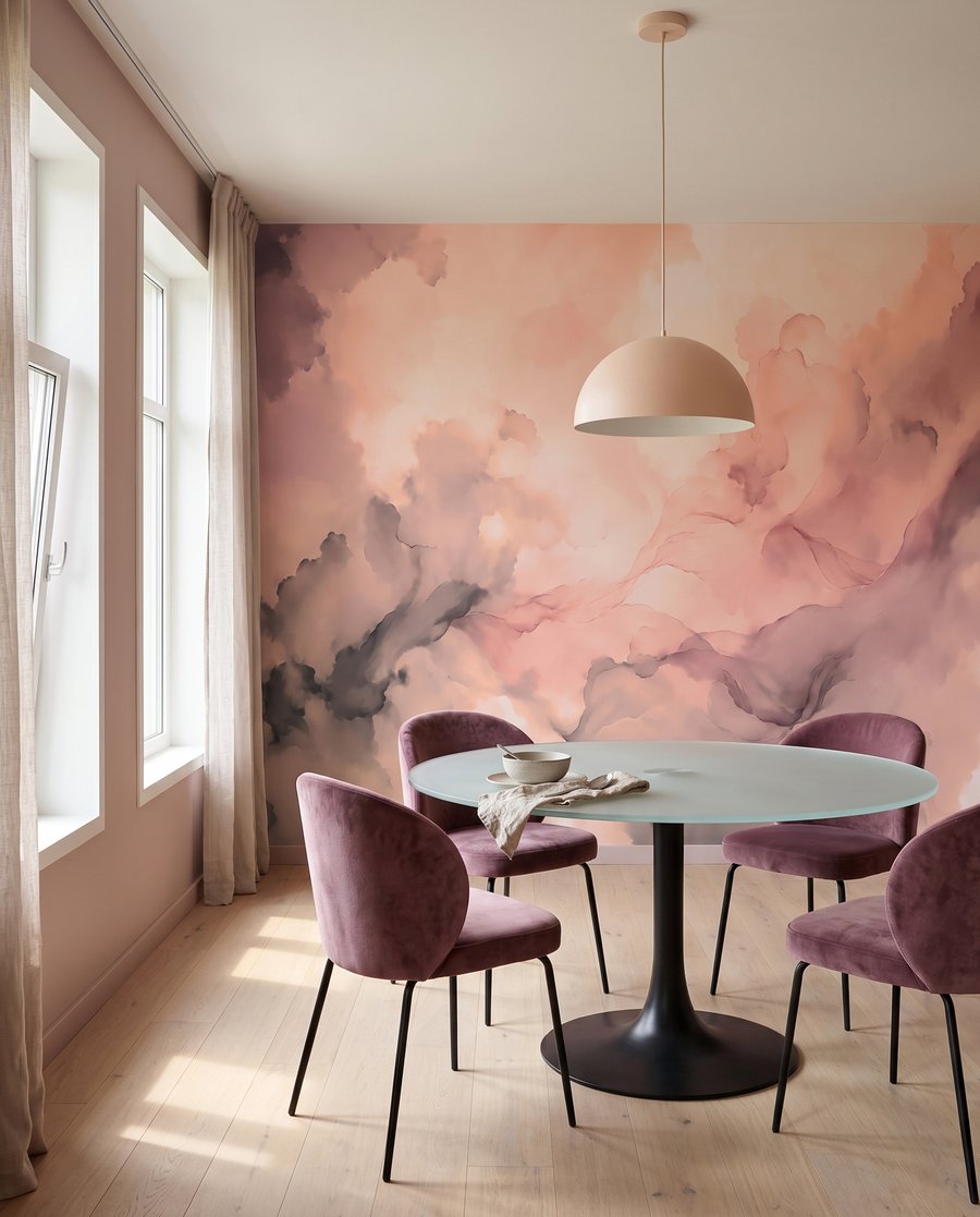 Nuvens de aguarela — interior 4