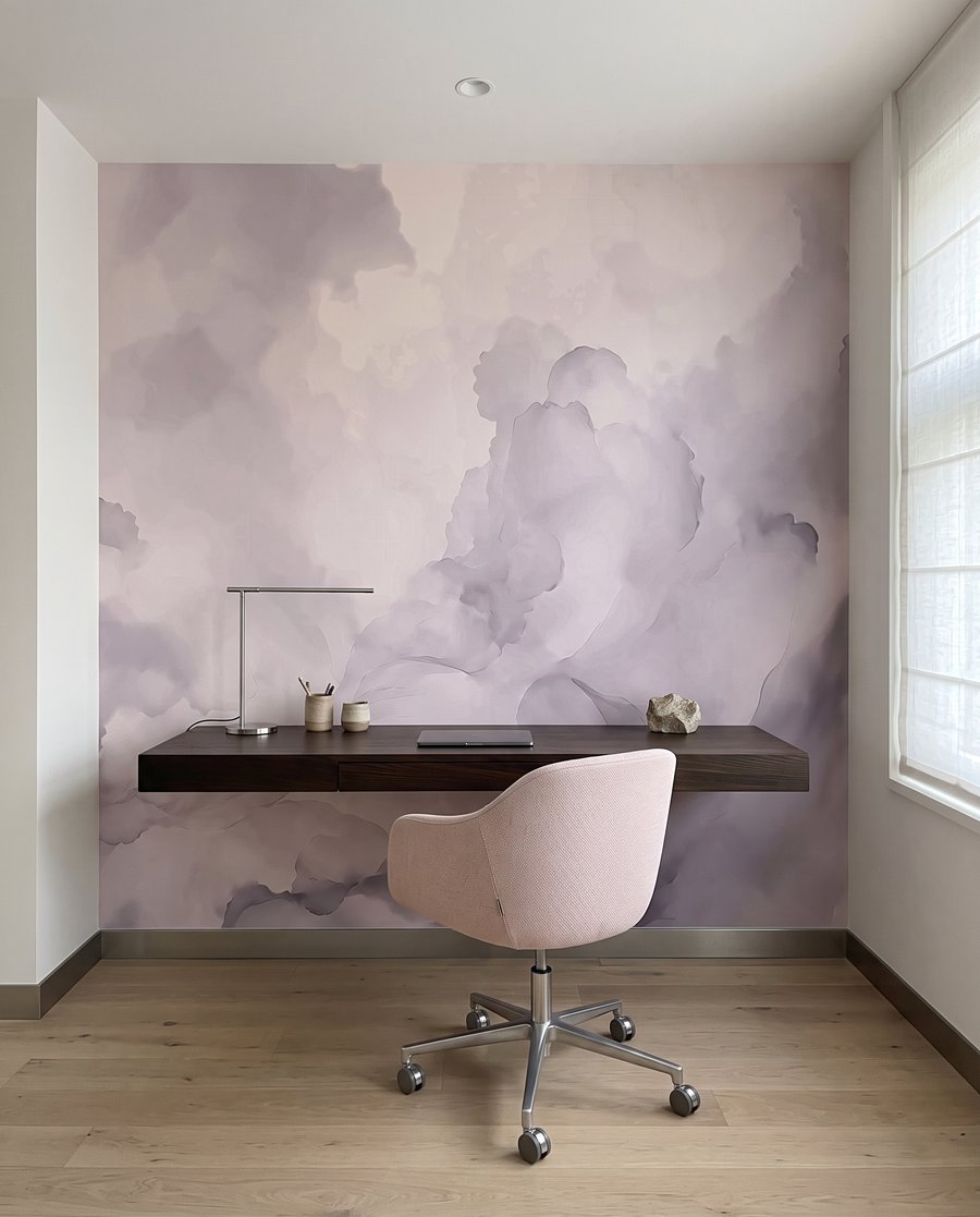 Nuvens de aguarela — interior 1
