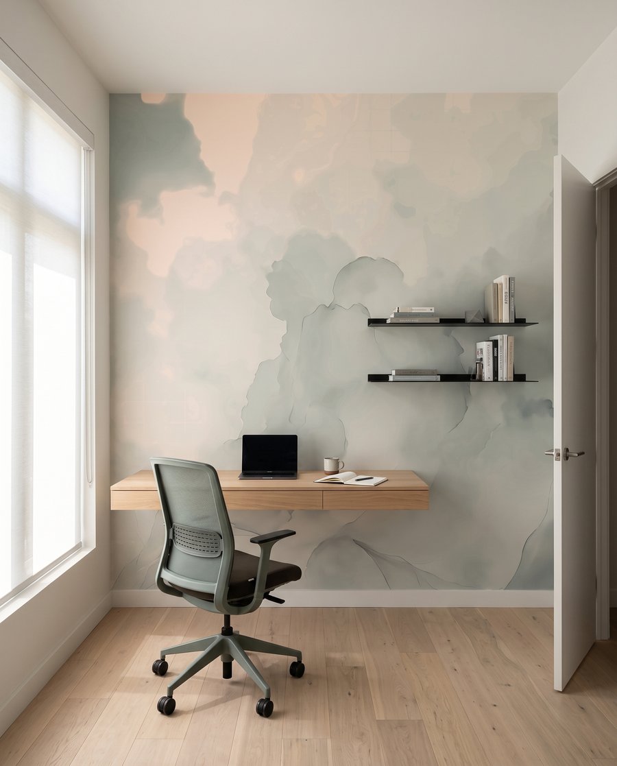 Nuvens de aguarela — interior 4