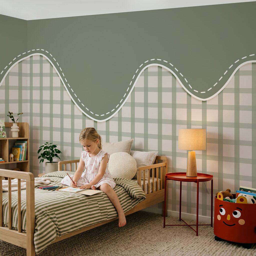 Losangos sob orla ondulada — interior 2