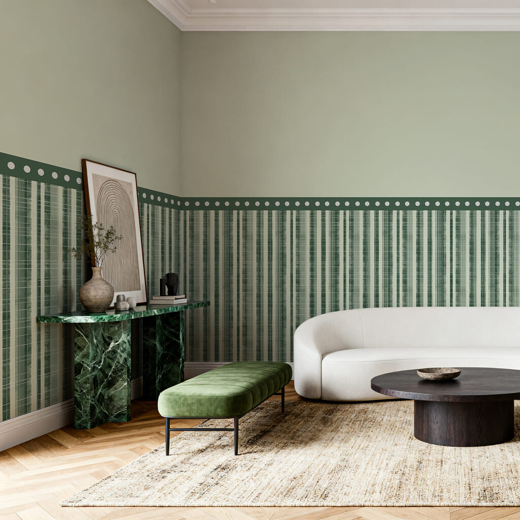 Riscas finas e pontos — interior 1