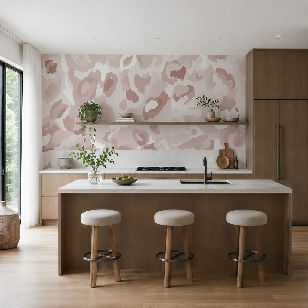 Padrão de manchas pastel — interior 2