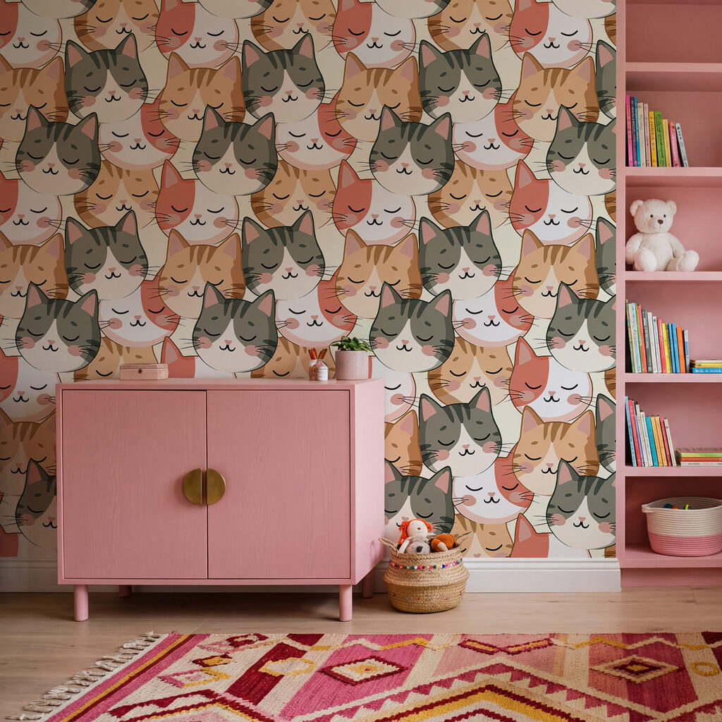 Cabeças de gatos — interior 2