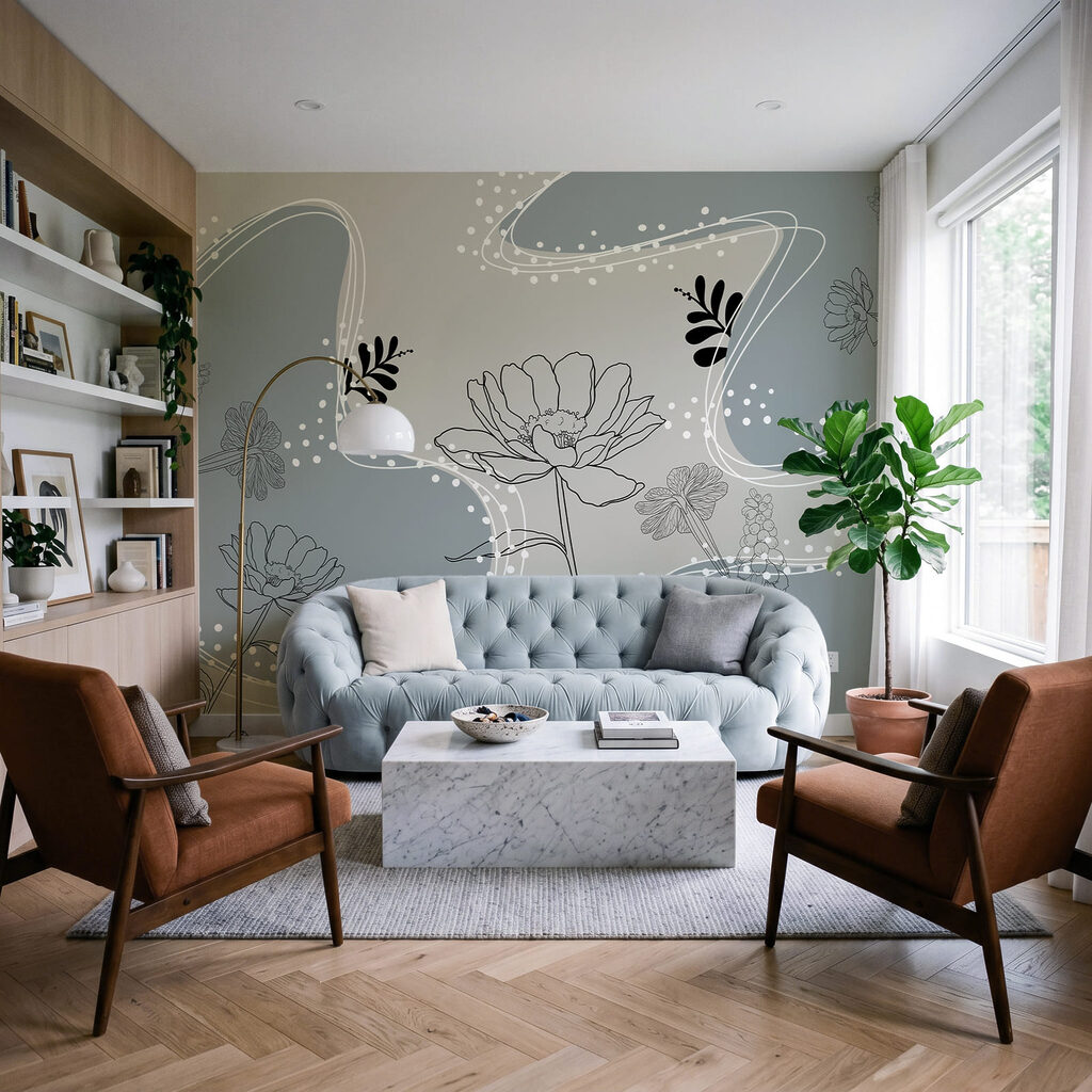 Flores entre ondas — interior 2