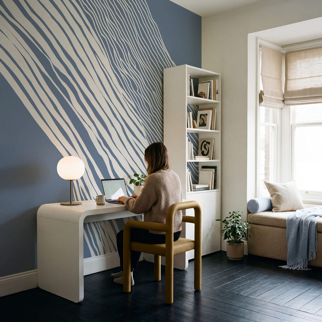 Linhas em onda — interior 1