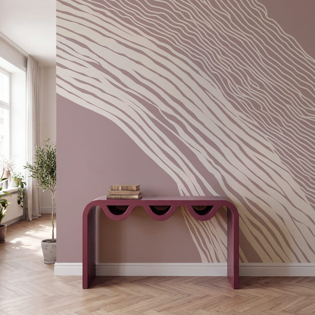 Linhas em onda — interior 1