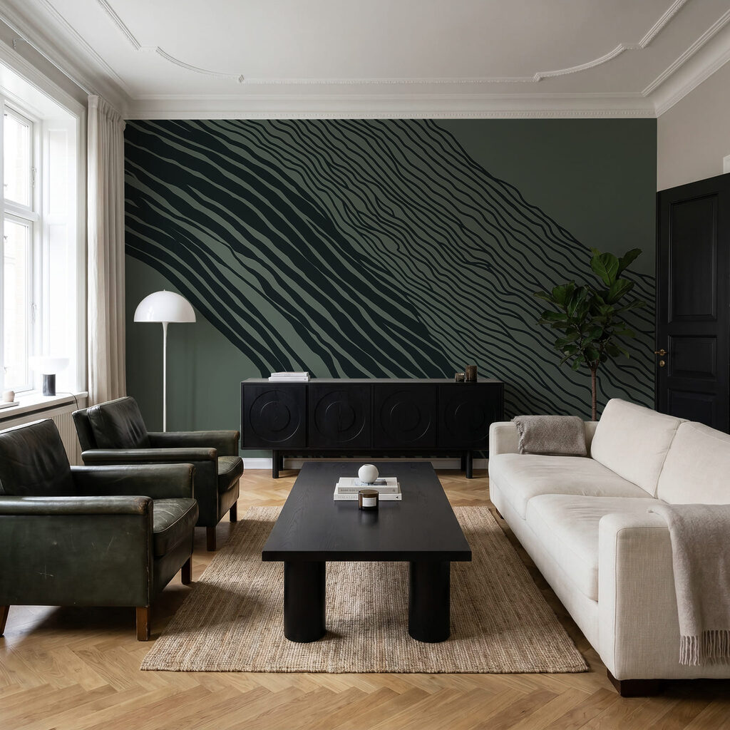 Linhas em onda — interior 2