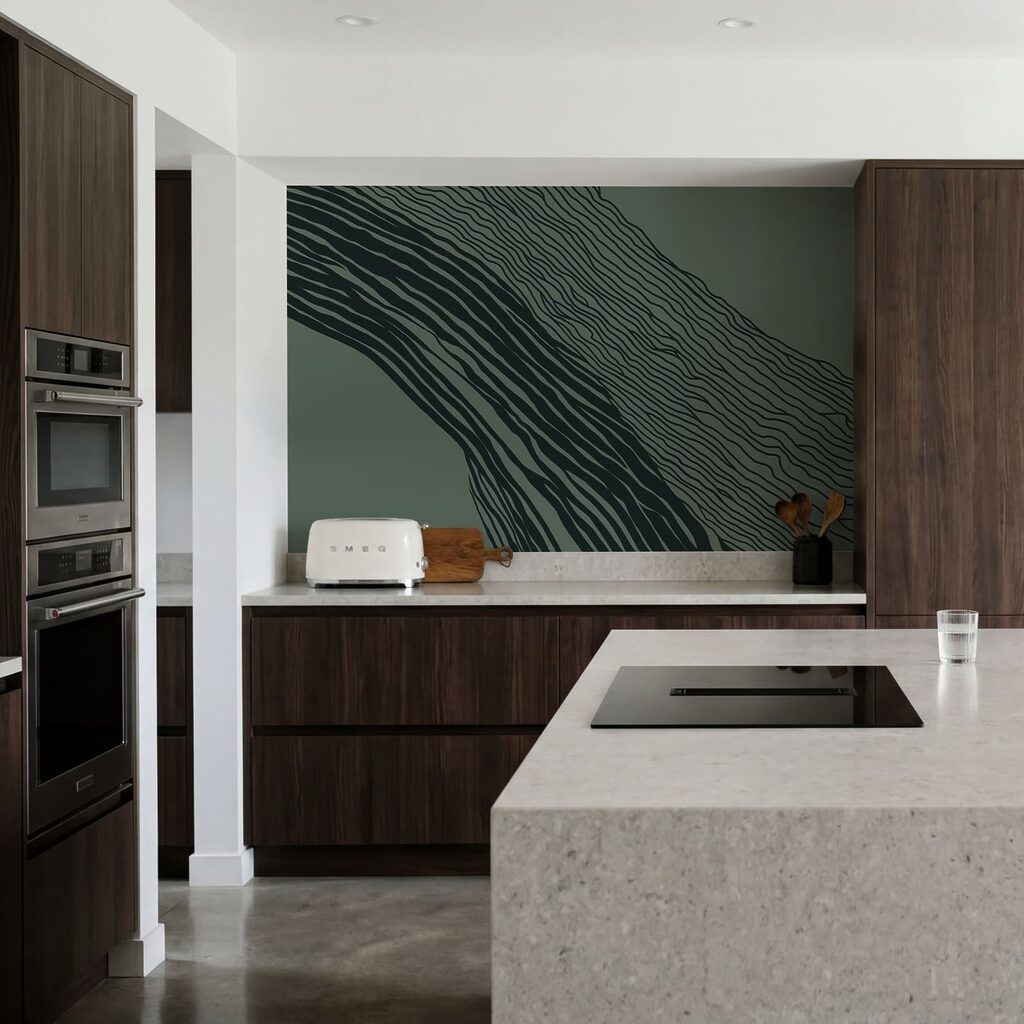 Linhas em onda — interior 3