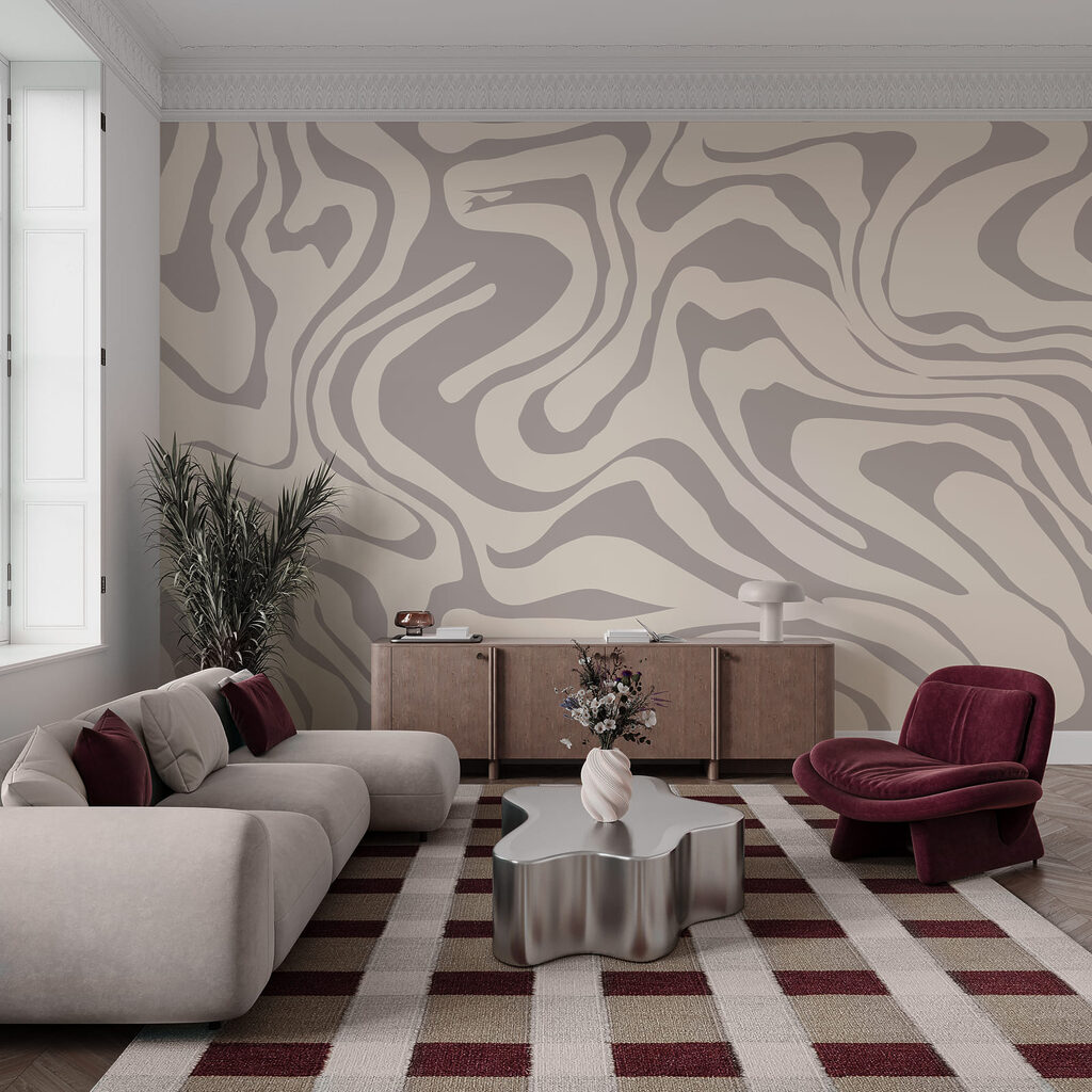Linhas em ondas — interior 1