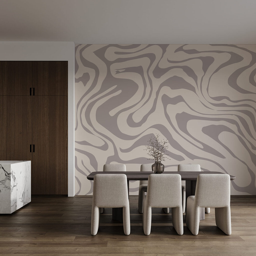 Linhas em ondas — interior 3