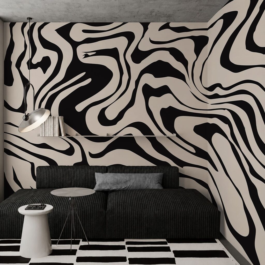 Linhas em ondas — interior 1