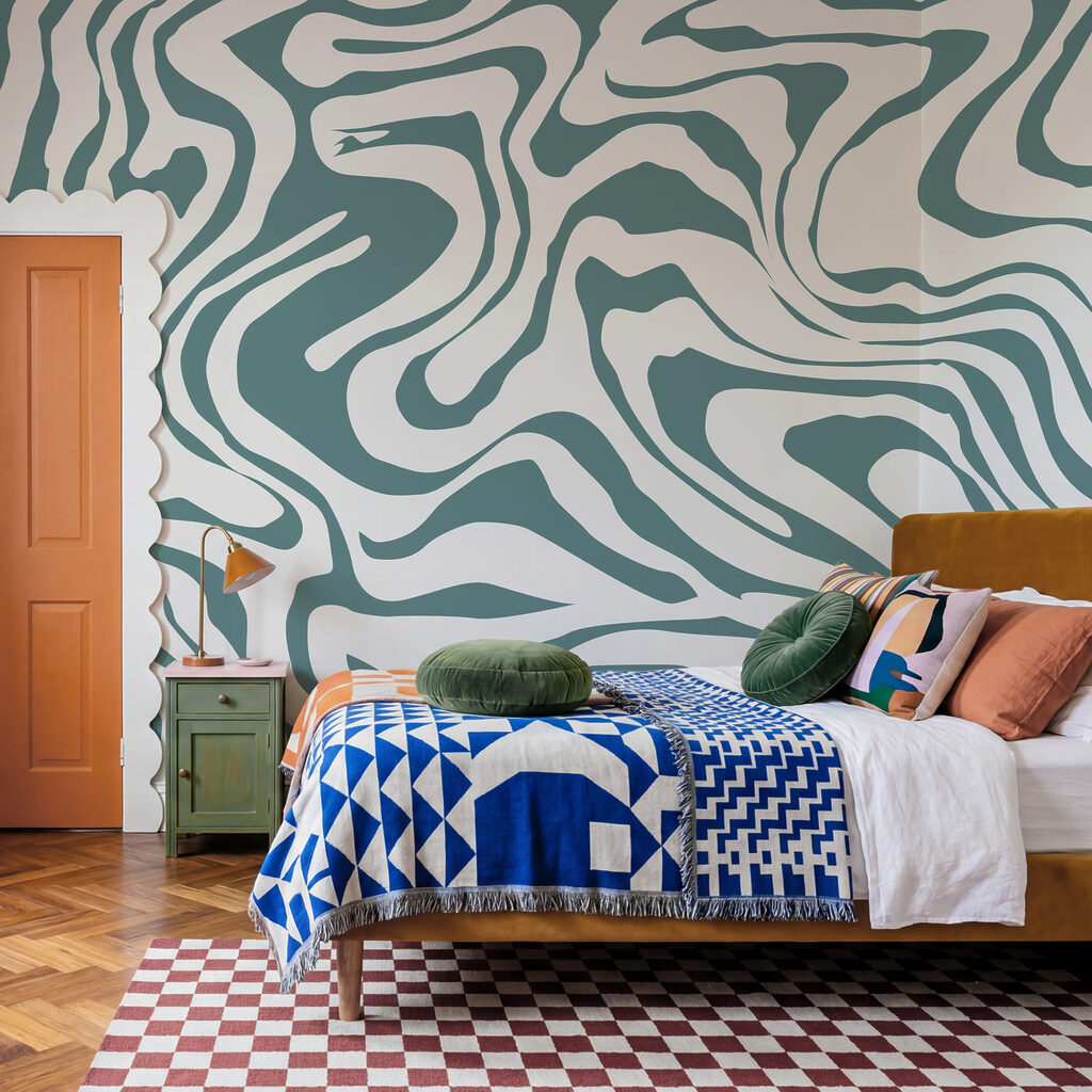 Linhas em ondas — interior 2