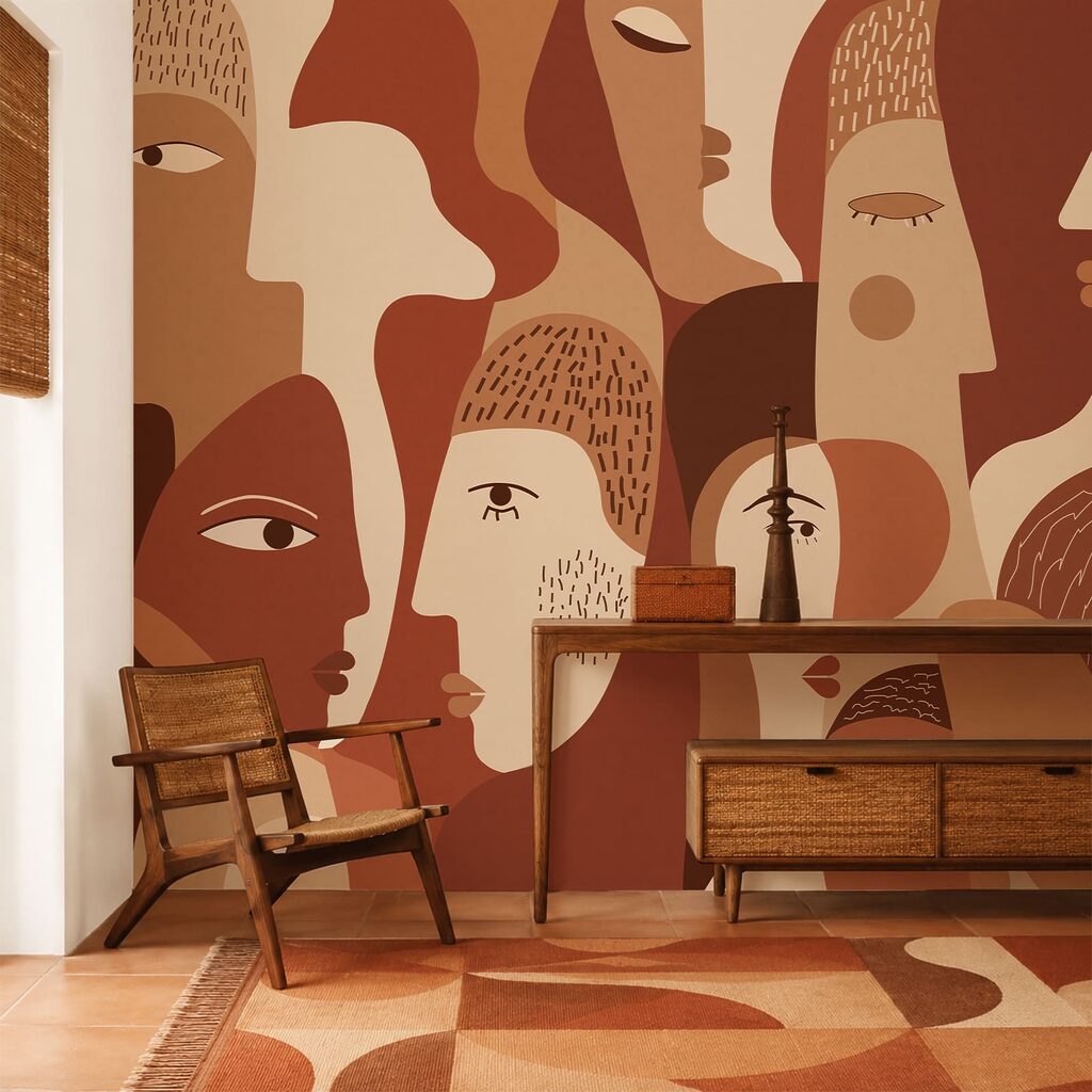 Rostos lado a lado — interior 2