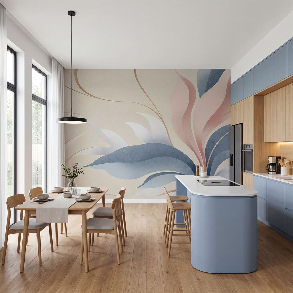 Leques de linhas graciosas — interior 1