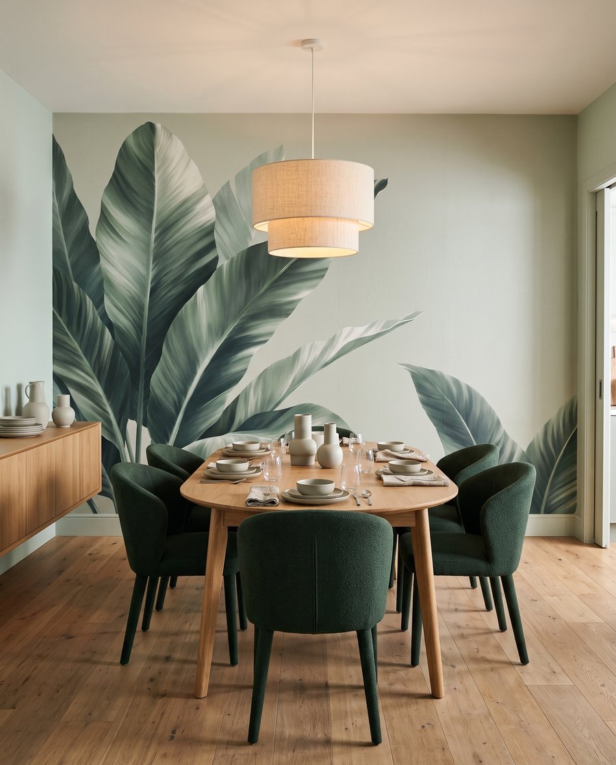 Folhas largas — interior 5