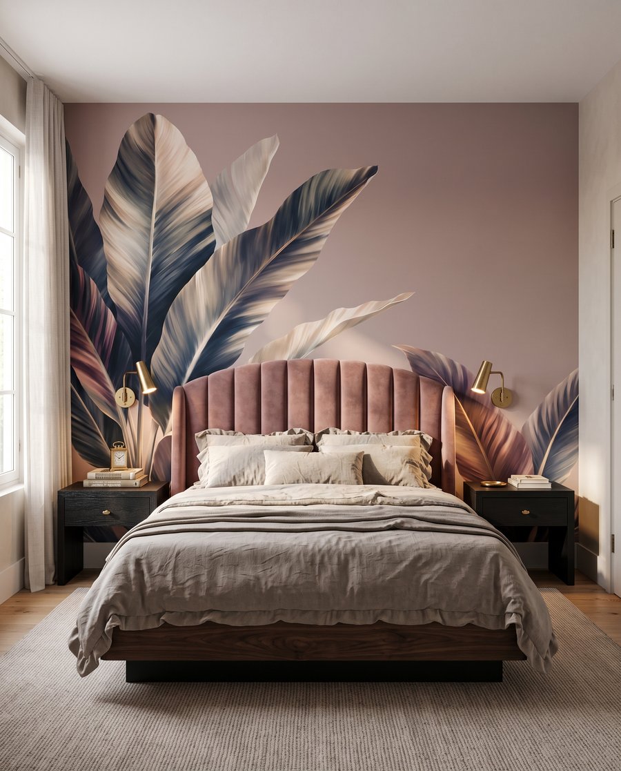 Folhas largas — interior 2