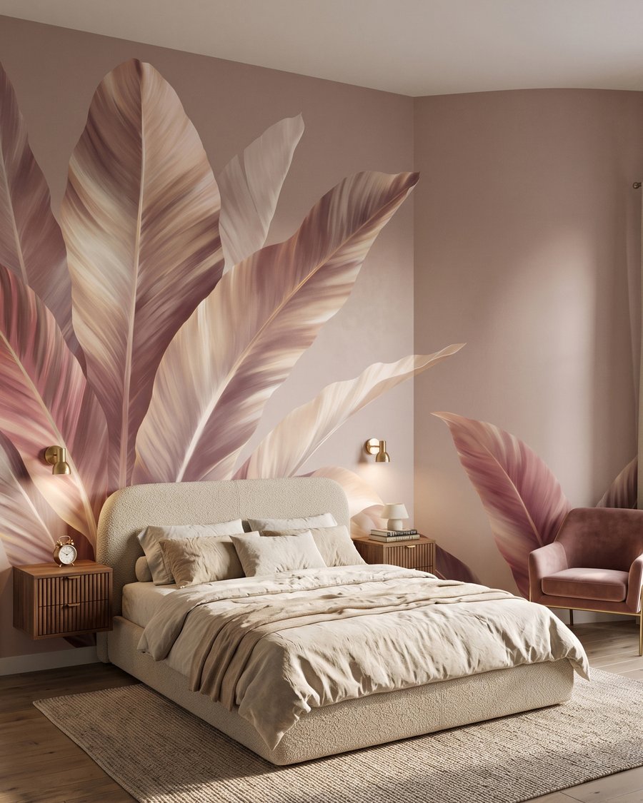 Folhas largas — interior 3