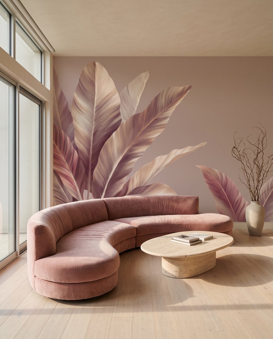 Folhas largas — interior 4
