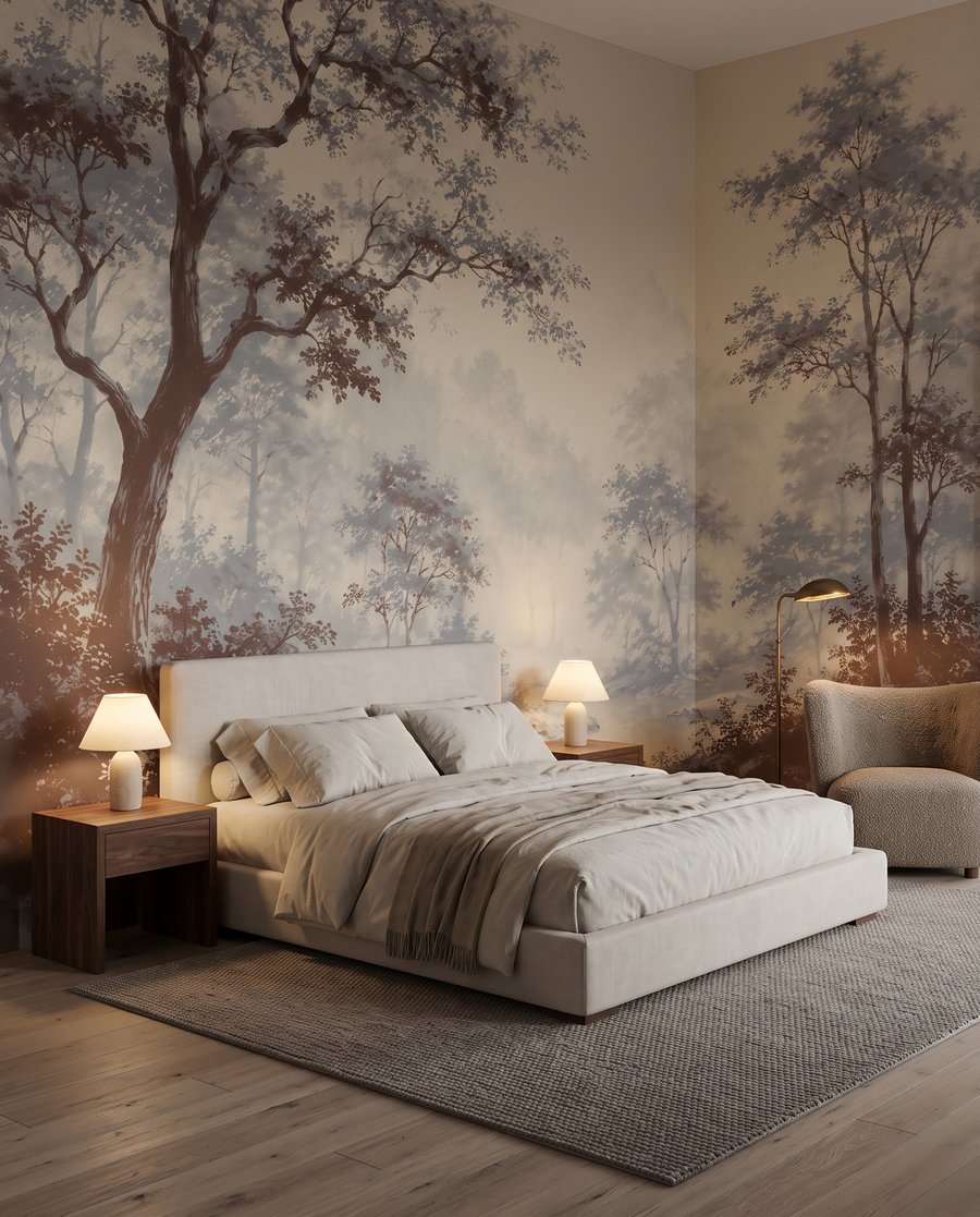 Bosque junto ao regato — interior 1