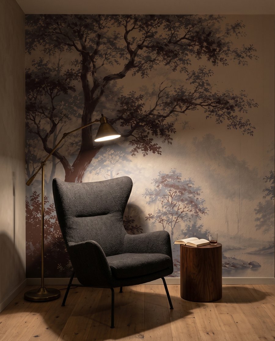 Bosque junto ao regato — interior 3