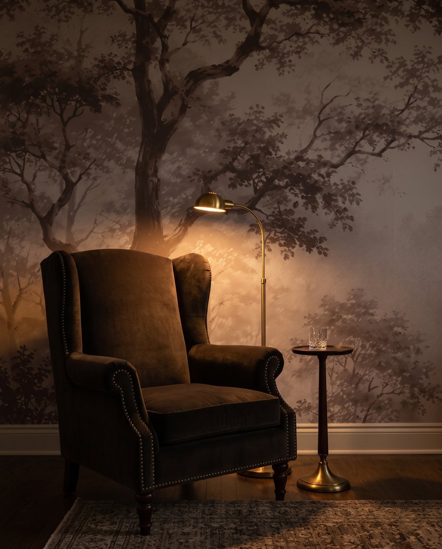 Bosque junto ao regato — interior 3