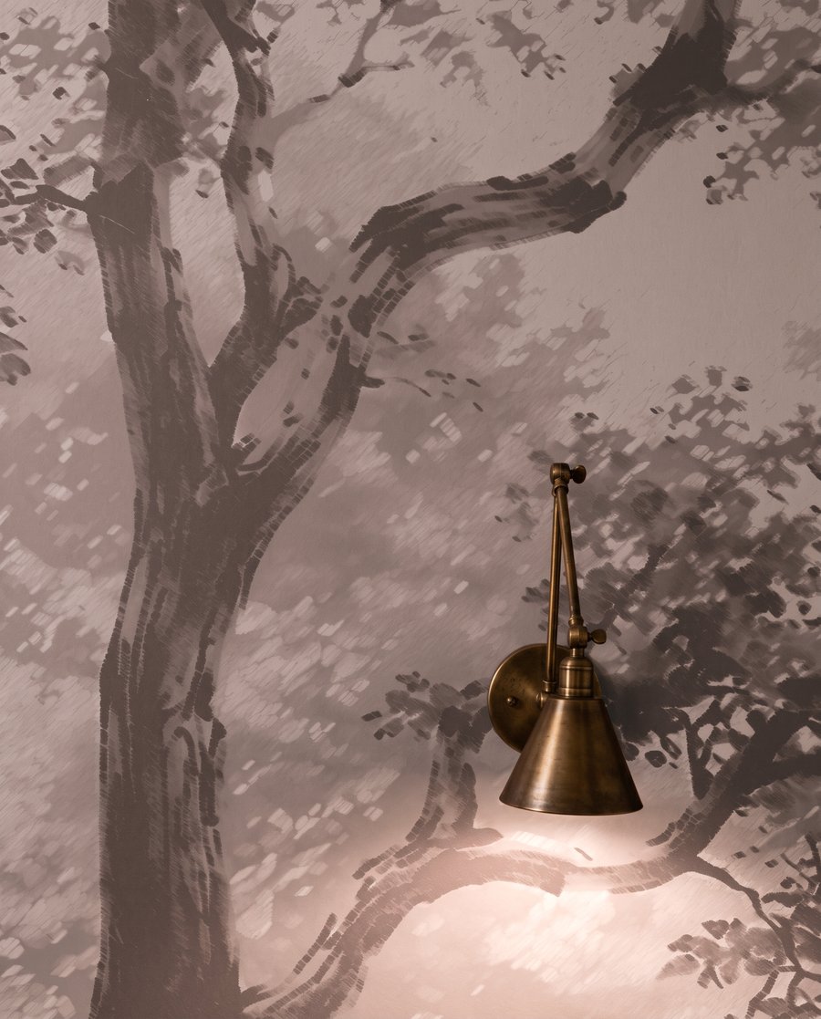 Bosque junto ao regato — detalhe