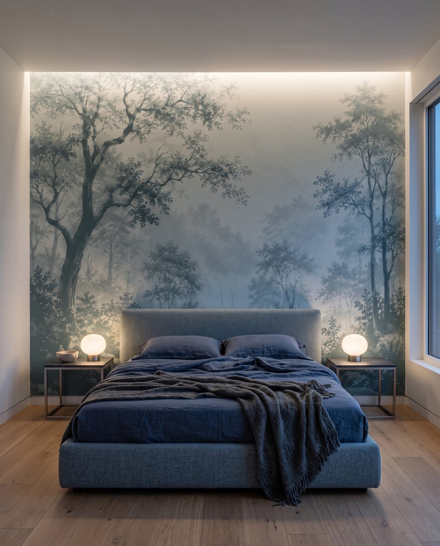 Bosque junto ao regato — interior 2