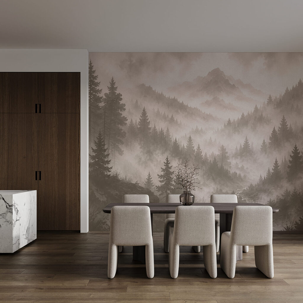 Florestas densas em névoa — interior 3