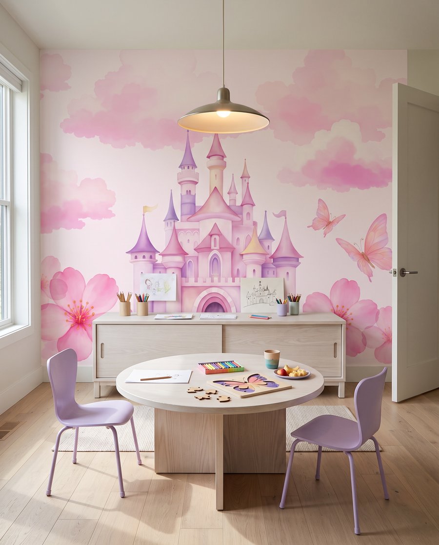 Castelo entre flores — interior 4