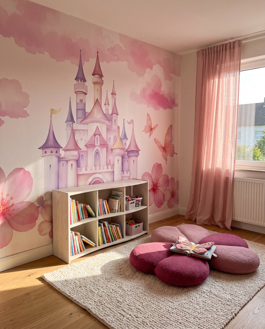 Castelo entre flores — interior 5