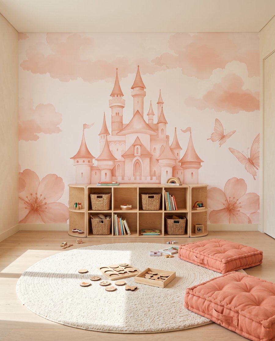 Castelo entre flores — interior 3