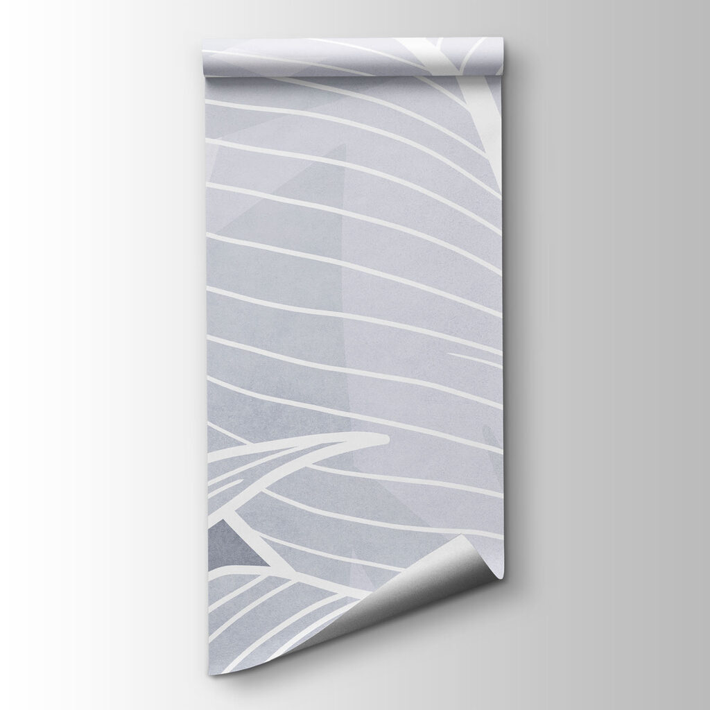 Folhas de contorno branco — vista do produto