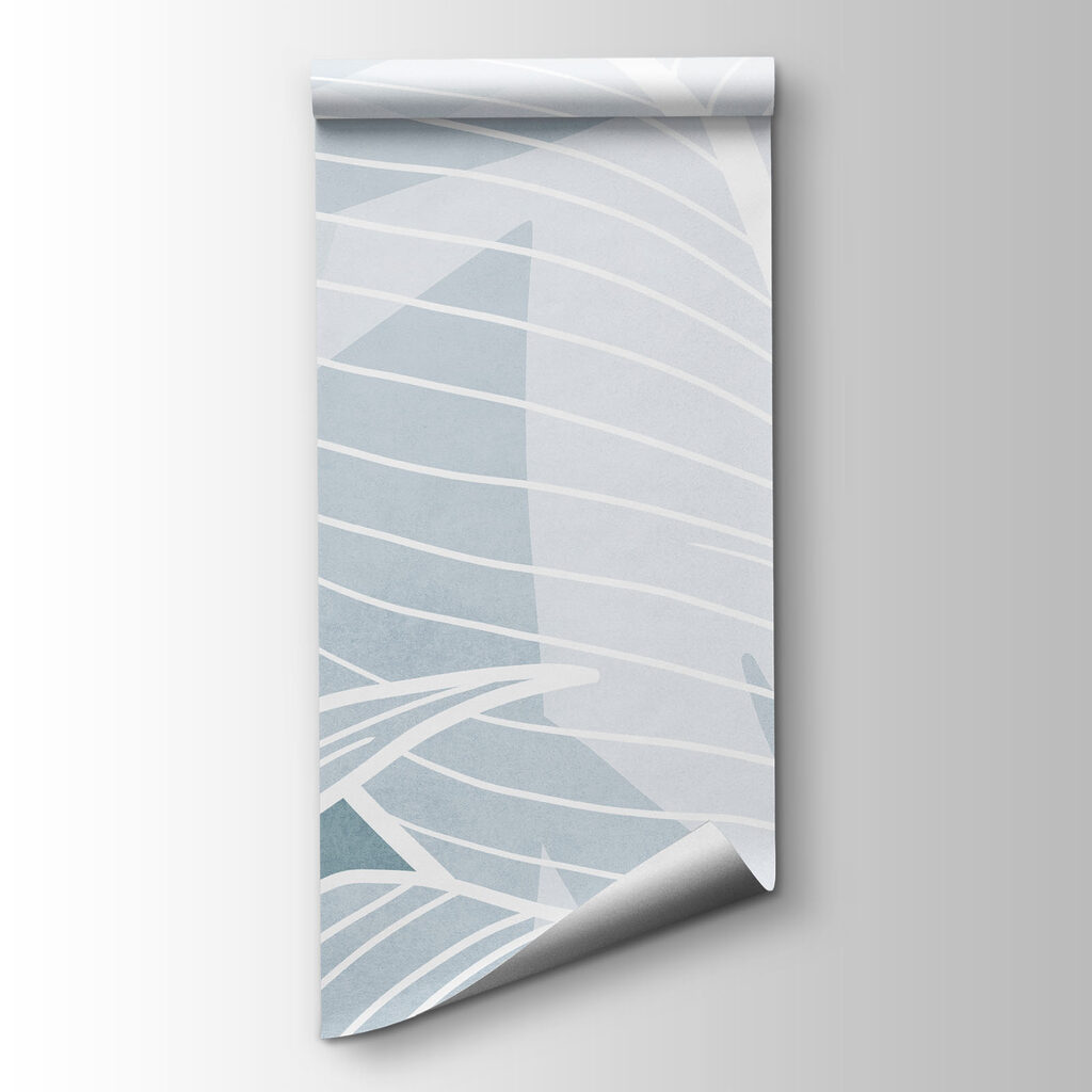 Folhas de contorno branco — vista do produto
